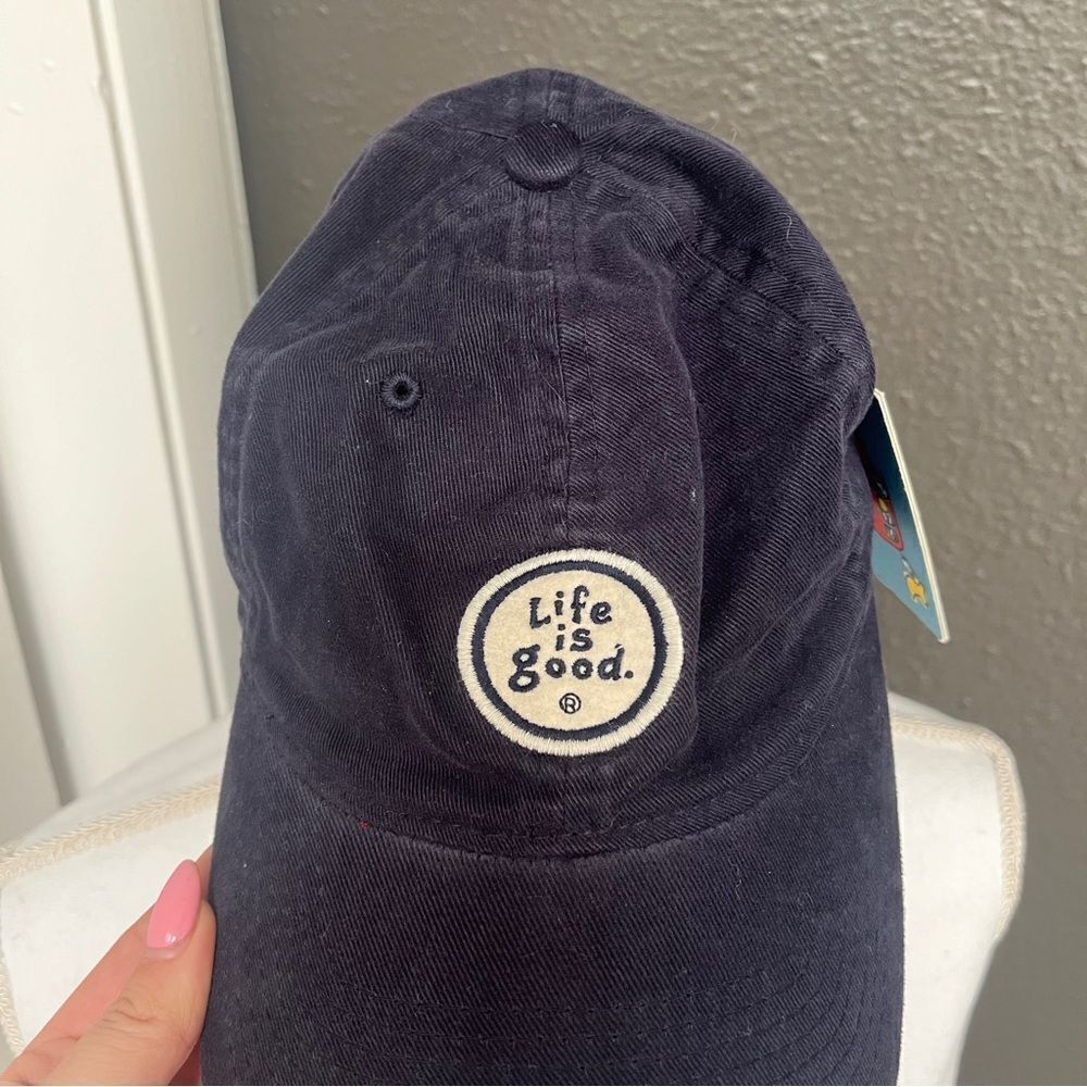 NWT Life is good LIG Fitted flexed hat